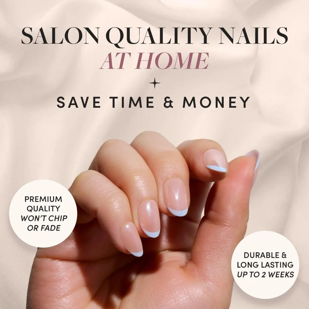 Glamnetic Into Blue Press-On Nails